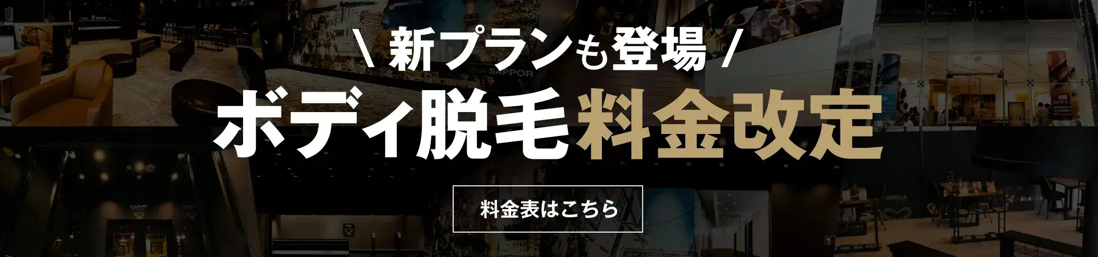 新プランも登場 ボディ脱毛料金改定