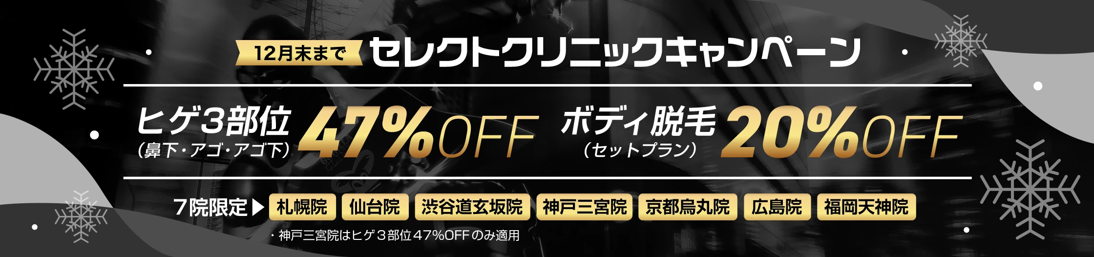 セレクトクリニックキャンペーン