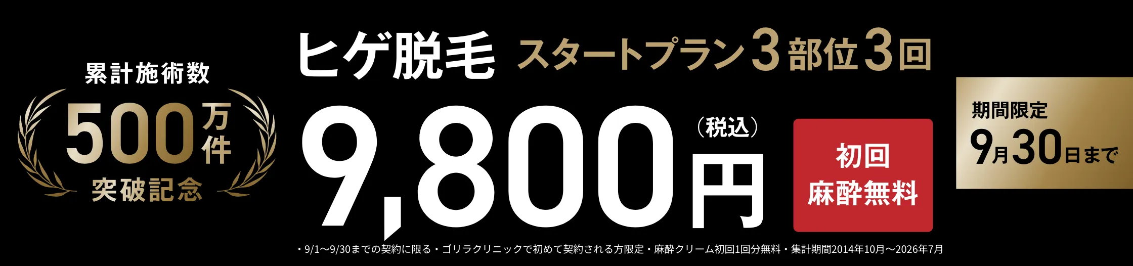 医療脱毛キャンペーン