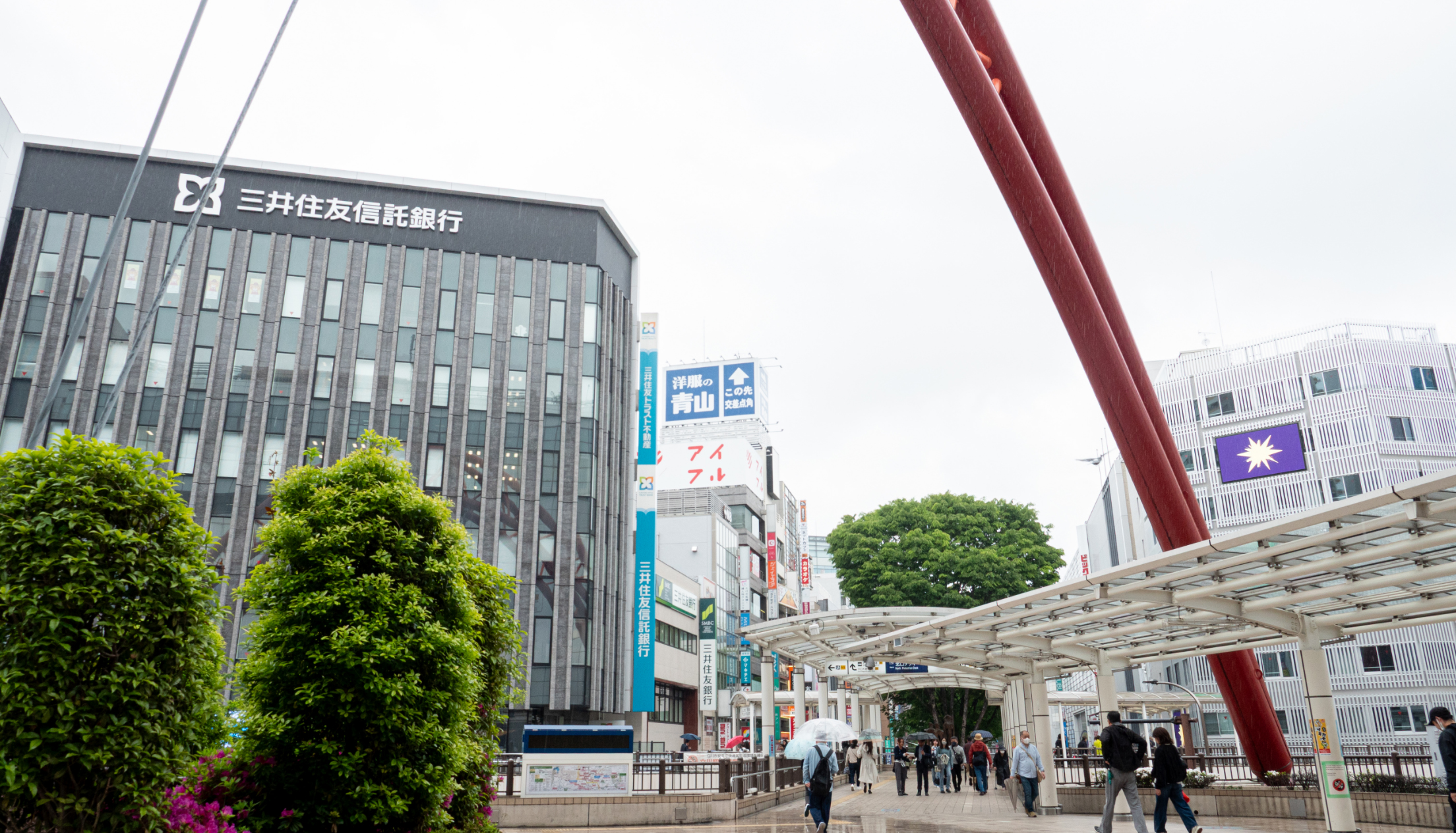 立川駅から立川院までの道のり