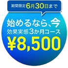始めるなら、今　3か月コース