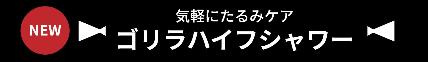 気軽にたるみケア ゴリラハイフシャワー