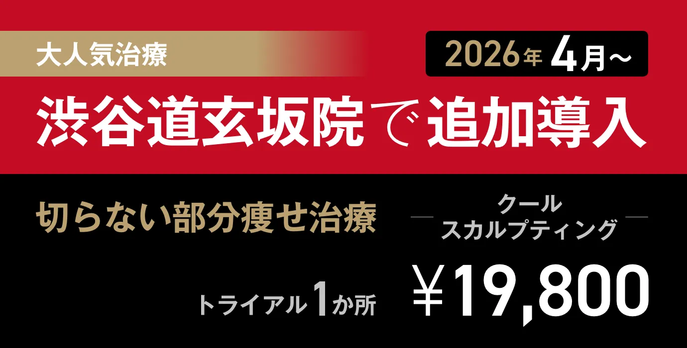 切らない部分痩せ治療-クールスカルプティング- トライアル1か所19,800円