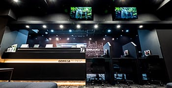 ゴリラクリニック新宿本院 受付