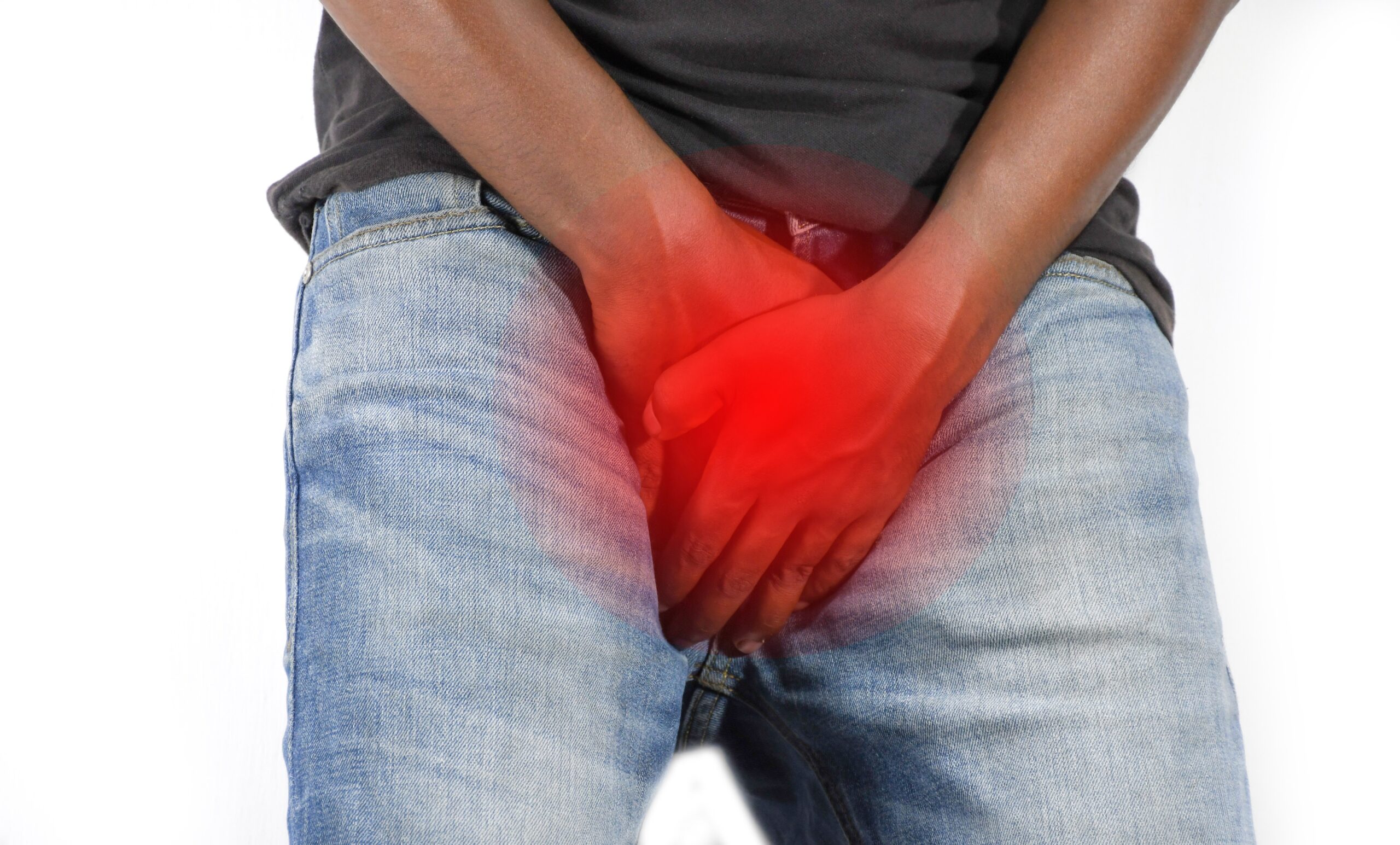 Young,Man,Holding,Crotch,Suffering,From,Diarrhea,,Incontinence,,Prostatitis,,Venereal