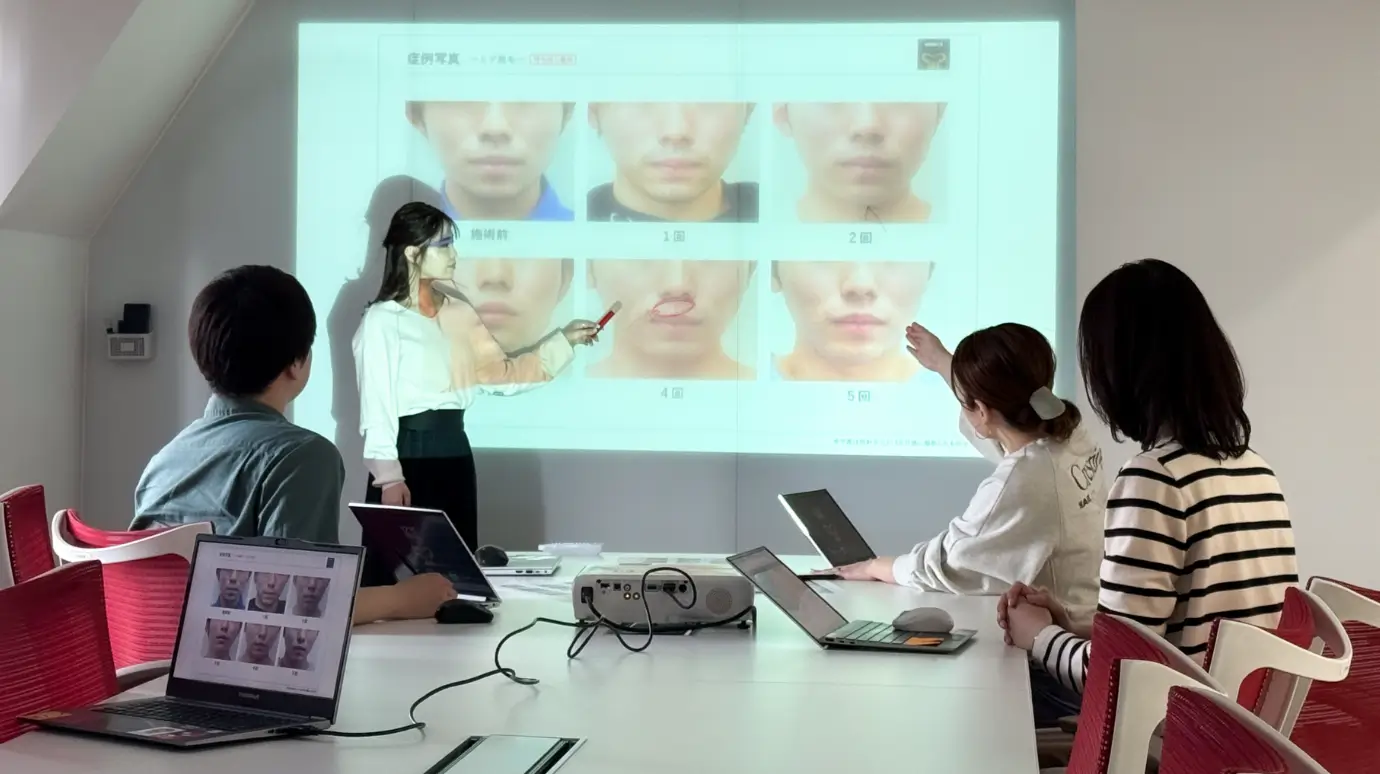検証の様子
