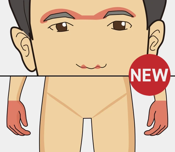 身だしなみセット（眉毛・鼻毛・手の指・甲）