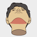 アゴ下