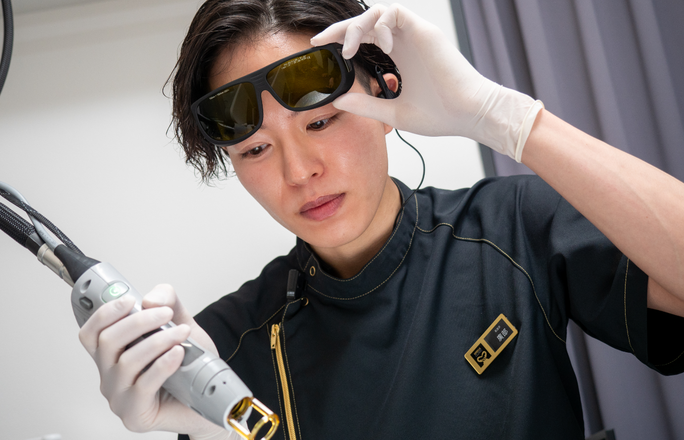 100％男性看護師が対応