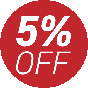 5%OFF