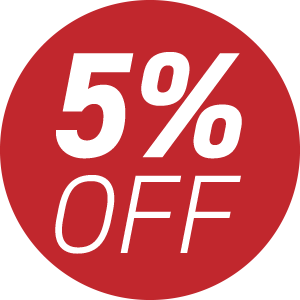 5%OFF