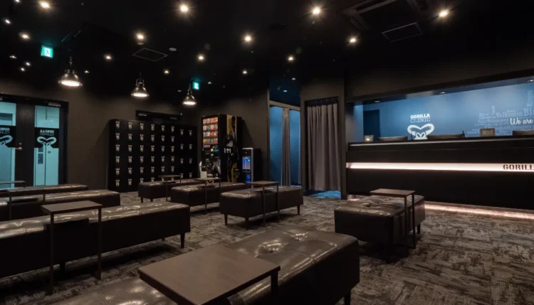 ゴリラクリニック千葉院の待合室