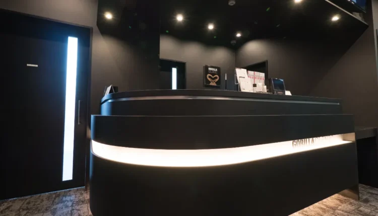 ゴリラクリニック銀座院の受付