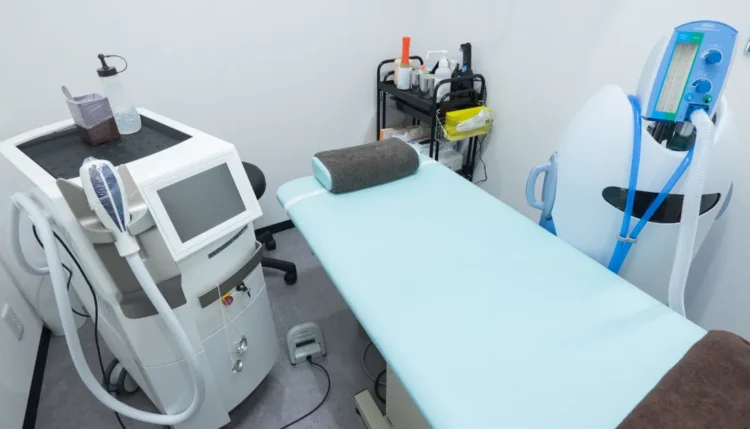 ゴリラクリニック銀座院の施術室