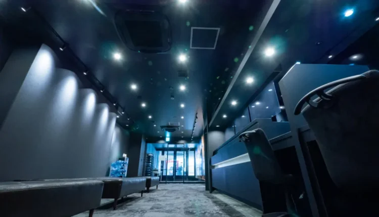 ゴリラクリニック東銀座院の待合室