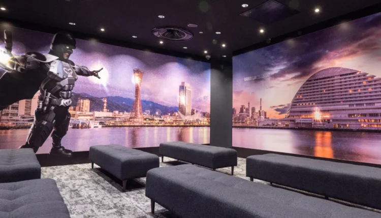 ゴリラクリニック神戸三宮院のイメージと待合室