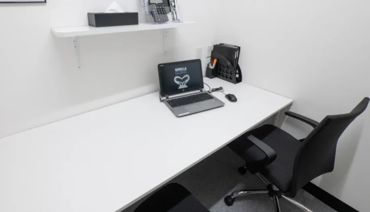 ゴリラクリニック神戸三宮院のカウンセリング室