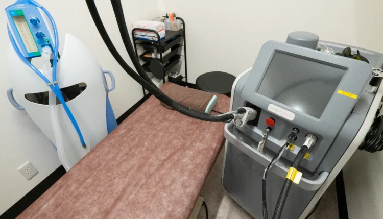 ゴリラクリニック神戸三宮院の施術室