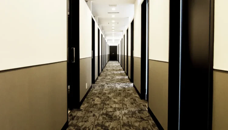 ゴリラクリニック京都烏丸院の廊下