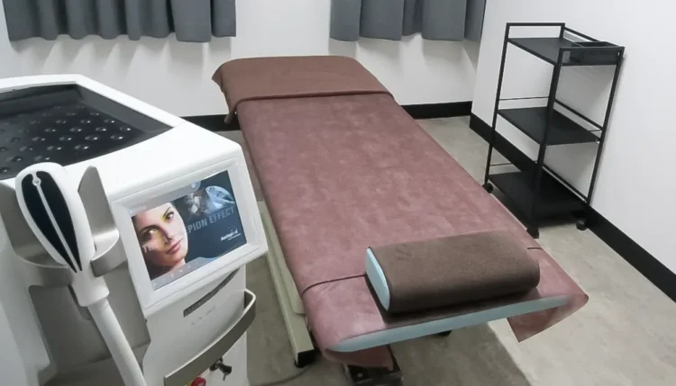 ゴリラクリニック京都烏丸院の施術室