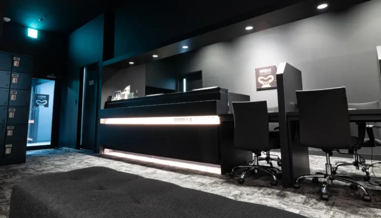 ゴリラクリニック名古屋駅前院の受付