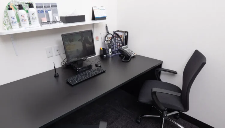 ゴリラクリニック名古屋駅前院のカウンセリング室