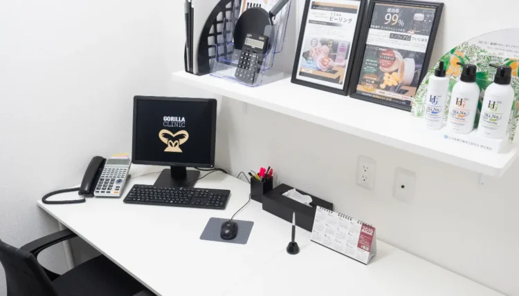 ゴリラクリニック大宮院のカウンセリング室