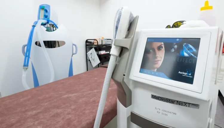 ゴリラクリニック大阪心斎橋院の施術室