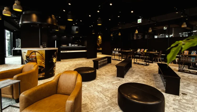 ゴリラクリニック大阪梅田院の待合室