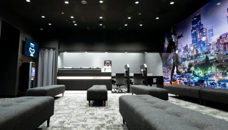 ゴリラクリニック仙台院の待合室