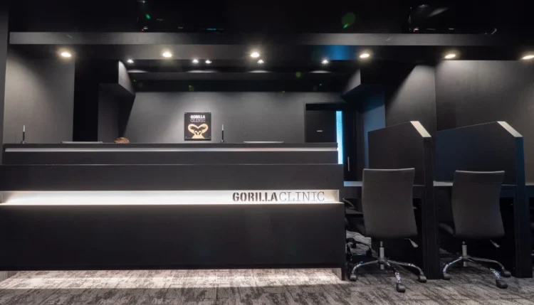 ゴリラクリニック渋谷院の受付