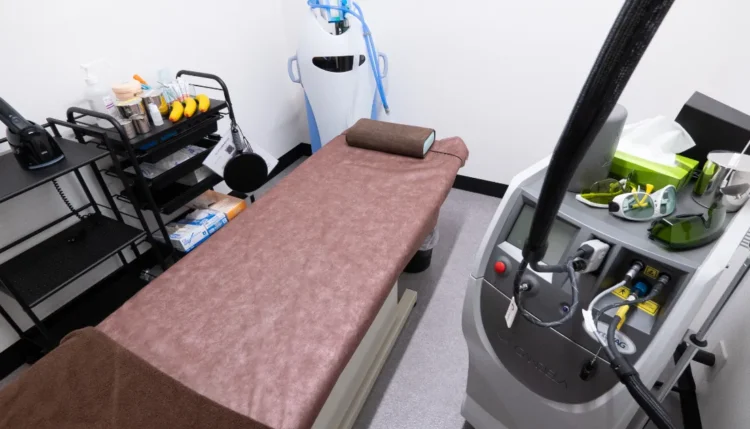 ゴリラクリニック渋谷院の施術室