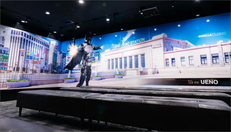 ゴリラクリニック上野院の内装