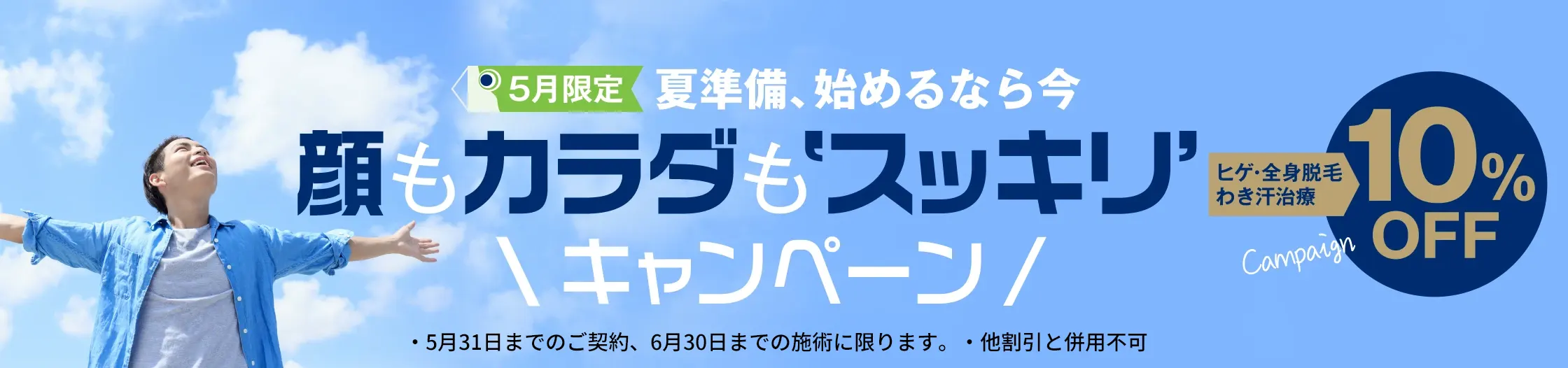 顔もカラダもスッキリキャンペーン