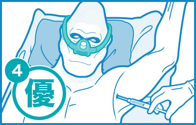 痛みリスクの少ない治療