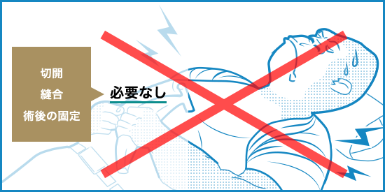 大きなリスクがない